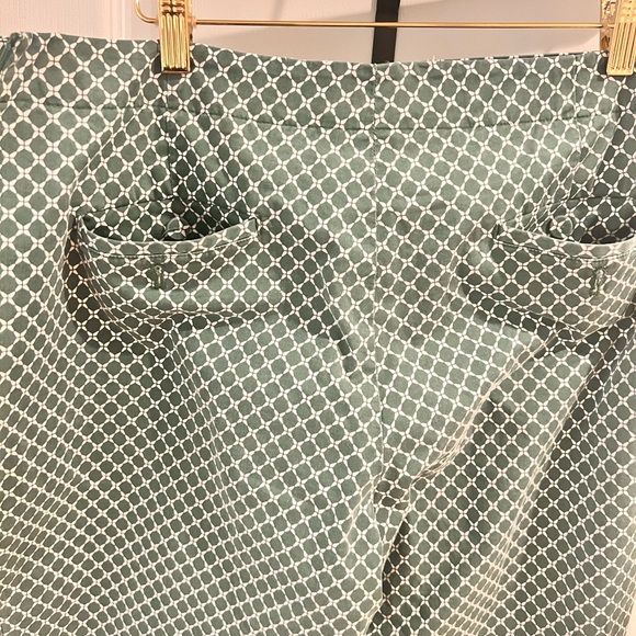 Chico's Green Patterned Pants - Picture 7 of 8